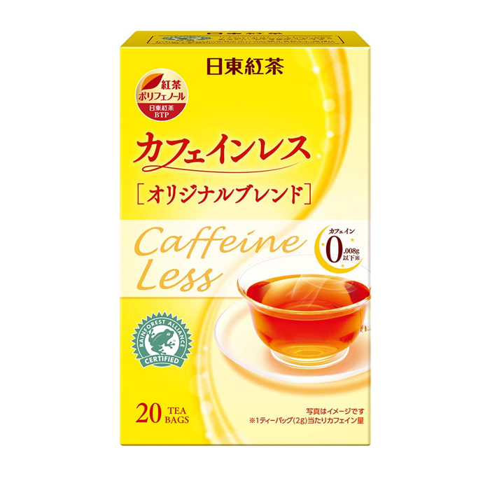 [三井農林]日東 カフェインレス 紅茶 オリジナルブレンド ティーバッグ 20袋入りx1個