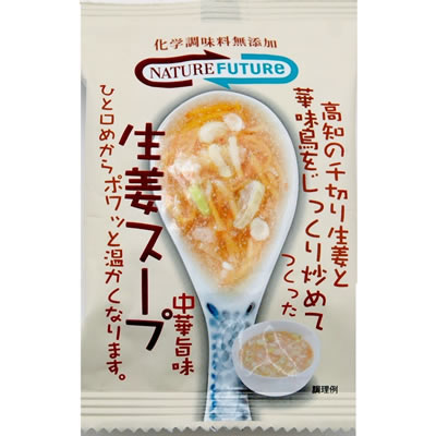 コスモス食品 Nature Future 生姜スープ 10.6g