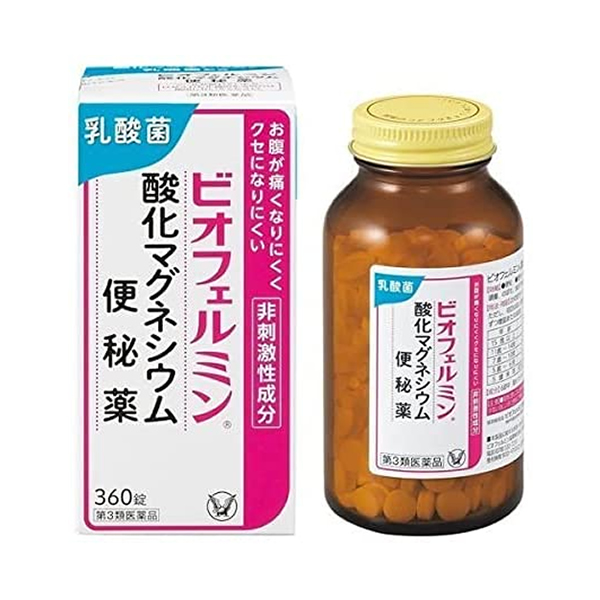 【第3類医薬品】ビオフェルミン 酸化マグネシウム便秘薬 360錠