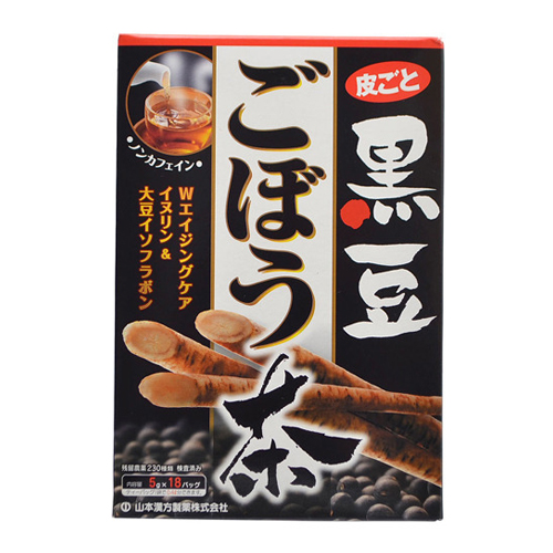 山本漢方製薬 黒豆 ごぼう茶5g x 18包