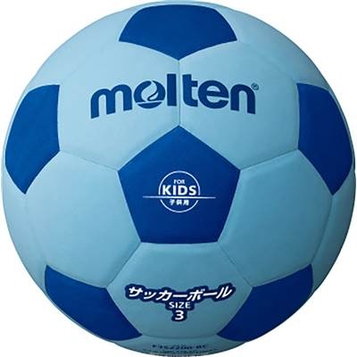 モルテン（Molten） サッカーボール3号球 サッカー2200 軽量3号 ブルー×サックス
