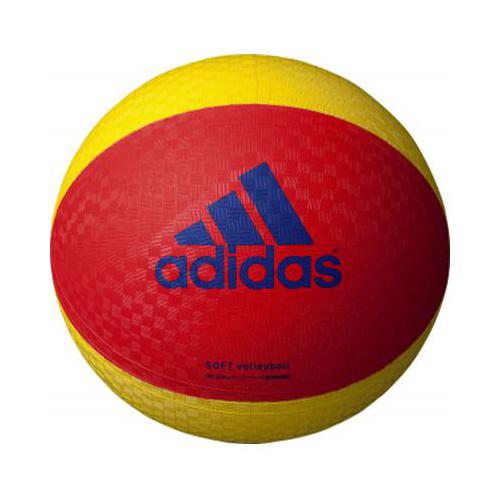 adidas（アディダス） ソフトバレーボール 赤×黄
