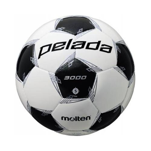 モルテン（Molten） サッカーボール5号球 ペレーダ3000 ホワイト×メタリックブラック