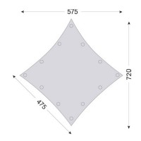 NORDISK   20 JP(575cm740cm)[142009][242009] ( Υǥ  Kari Diamond20 tarps)