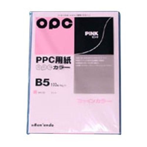 ファインカラーPPC/NEWファインカラー [カラー325] 100枚 ファインカラーPPC B5判 本体色：ピンク - 健康エクスプレス