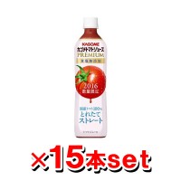 カゴメ トマトジュース プレミアム 食塩無添加 スマートPET 720mlx15本[2016 数量限定]
