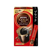 ネスレ日本 ゴールドブレンド カフェインレス スティック ブラック 7p