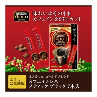 ネスレ日本 ゴールドブレンド カフェインレス スティック ブラック 7p