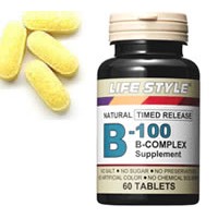 LIFE STYLE(ライフスタイル) ビタミンB-100コンプレックス 60粒入[タブレット][エープライム][サプリメント][B群]