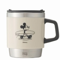 ڸʡۥޥ thermo mug SURF STYLE Mickey ե ߥå å󥰥ޥ 300ml IVORY ST-SF