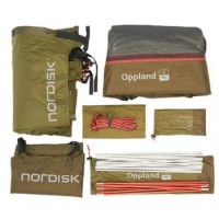 ڹʡۥΥǥ Nordisk Oppland 4 PU Tent Dark Olive122078( ƥ ȥͥƥ 4 ȥɥ)