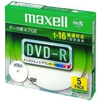 [maxell]ǡDVD-R 4.7GB 5[DR47WPDS1P5SA]